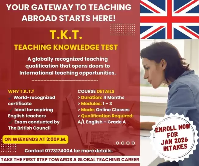 Dreaming Of Teaching Overseas? T.K.T. Can Get You There!