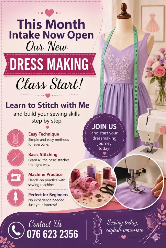 Dress making