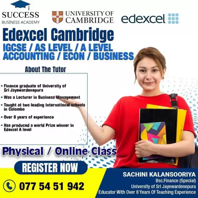 Econ/Business/ Accounting - Edexcel / Cambridge