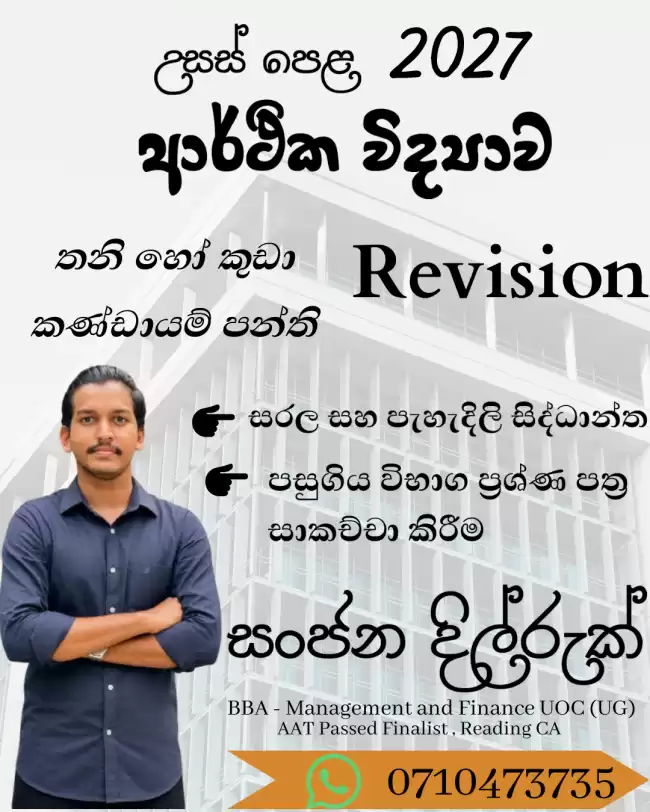 Economics Classes - Individual and group
