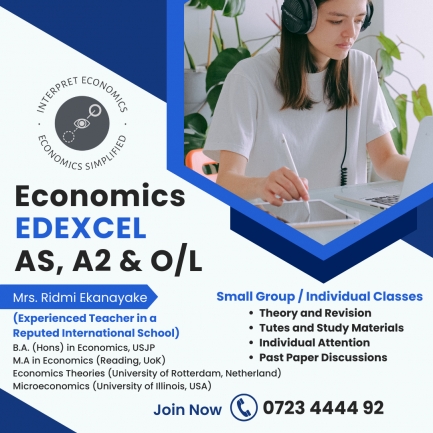 Economics (Edexcel/Cambridge O/L & AL)