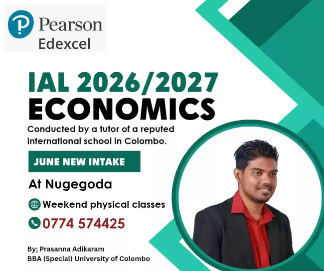Economics IGCSE / IAL Edexcel