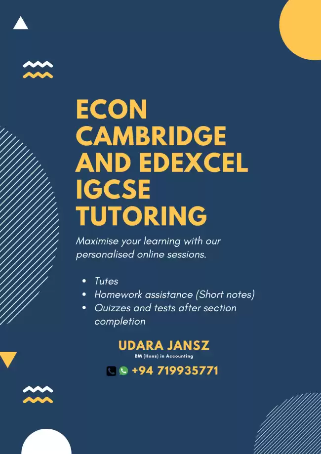 Economics Tutor
