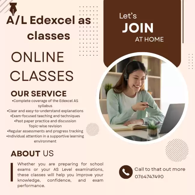 Edexcel A/l biology London and physics as classes