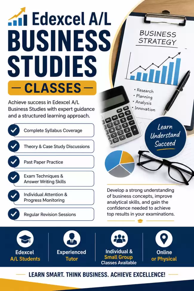 Edexcel A/L Business Studies – Achieve Academic Excellence