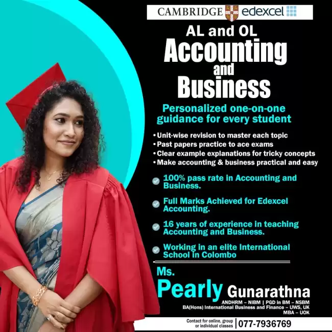 Edexcel Accounting and Business