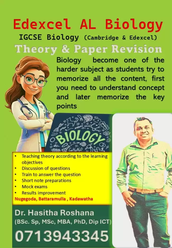 Edexcel AL biology