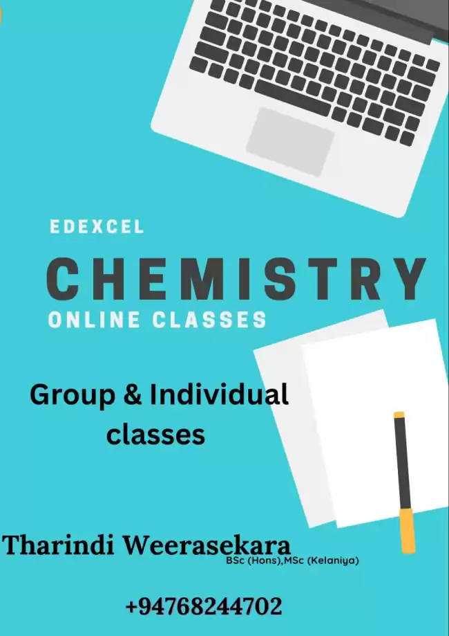 Edexcel and Cambridge Biology and Chemistry Online Classes