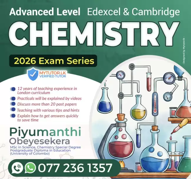 Edexcel and cambridge chemistry paper classes