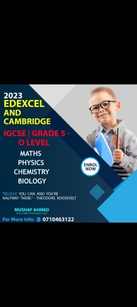 Edexcel and Cambridge IGCSE from grade 6 - OL