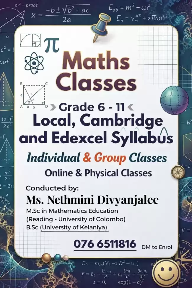 Edexcel and Cambridge Maths Tuition