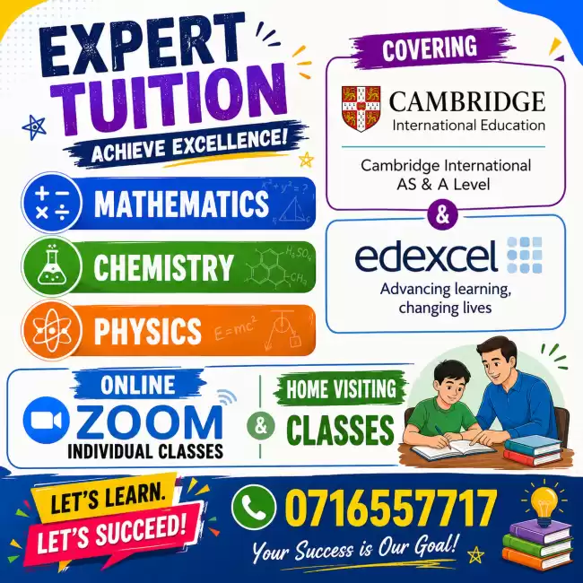 Edexcel and IGCSE Cambridge/ local