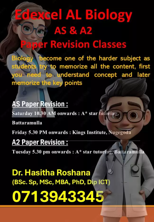 Edexcel biology paper revision AS and A2