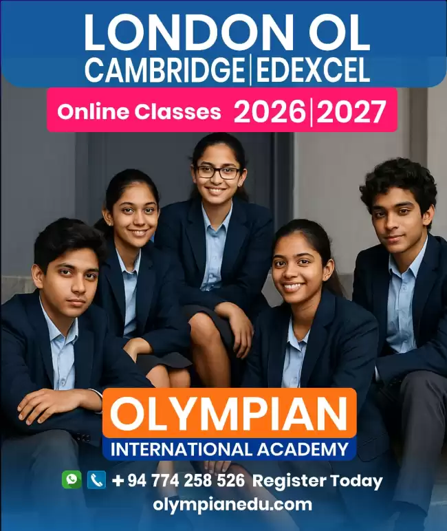 Edexcel Cambridge 2026/2027 OL Classes