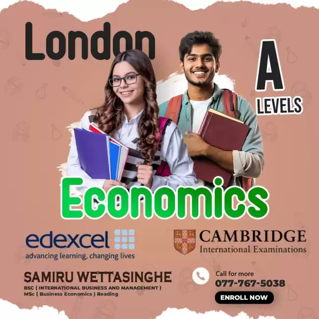 Edexcel & Cambridge A/L Economics Classes