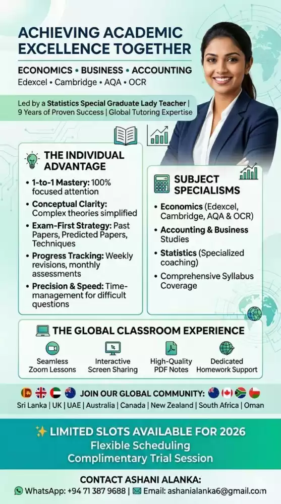 Edexcel & Cambridge AQA OCR Economics , • Accounting , • Business