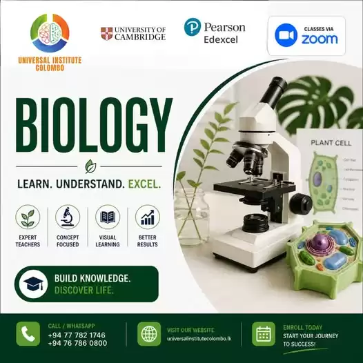 Edexcel & Cambridge Biology classes