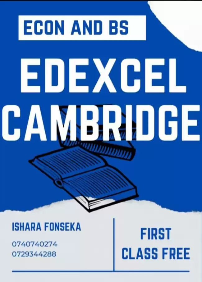 EDEXCEL / CAMBRIDGE ECONOMICS AND BUSINESS STUDIES