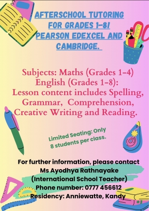 Edexcel/Cambridge English Lessons!