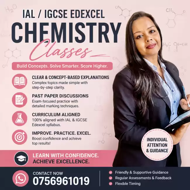 Edexcel /Cambridge IAL IGCSE Classes