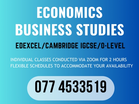 Edexcel/Cambridge IGCSE/O-Level Business Studies/Economics