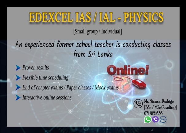 Edexcel / Cambridge IGCSE / OL / IAL Physics