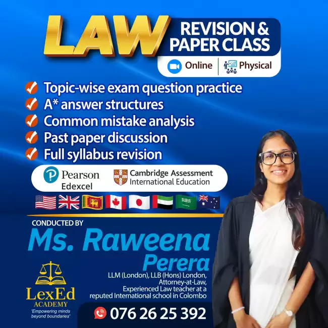 Edexcel/Cambridge Law Advanced Level