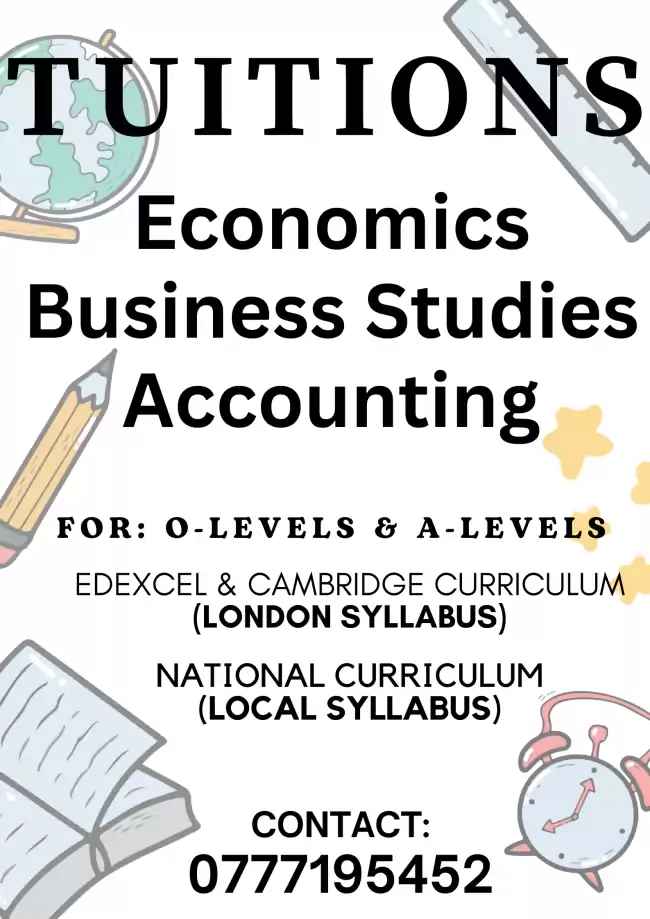 Edexcel | Cambridge | Local syllabus commerce class