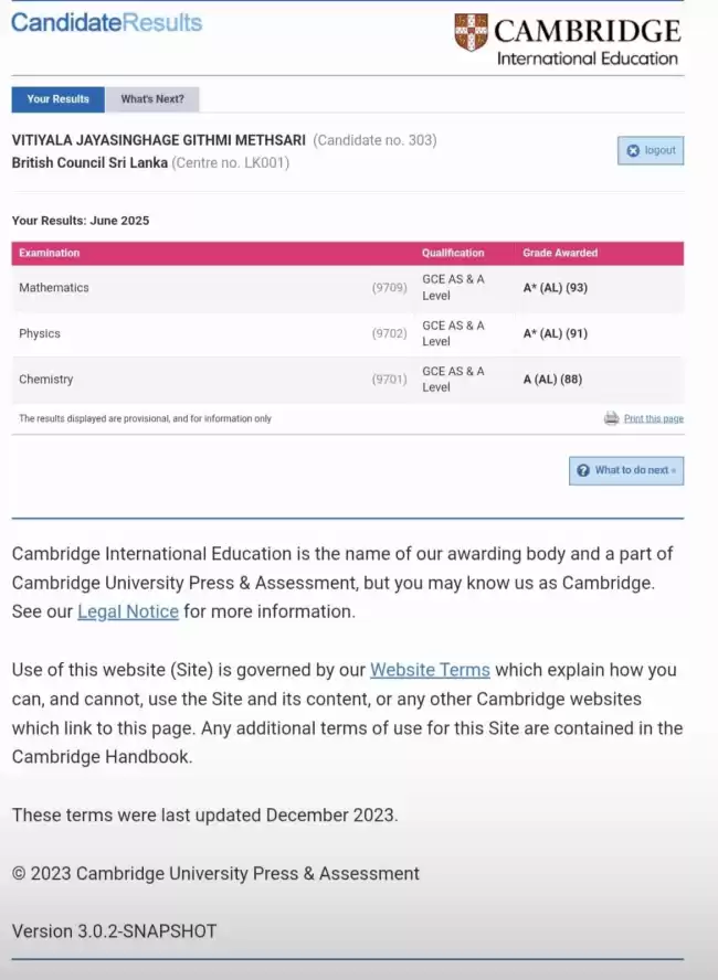 Edexcel/Cambridge- Mathematics & Further Mathematics - Advanced Level