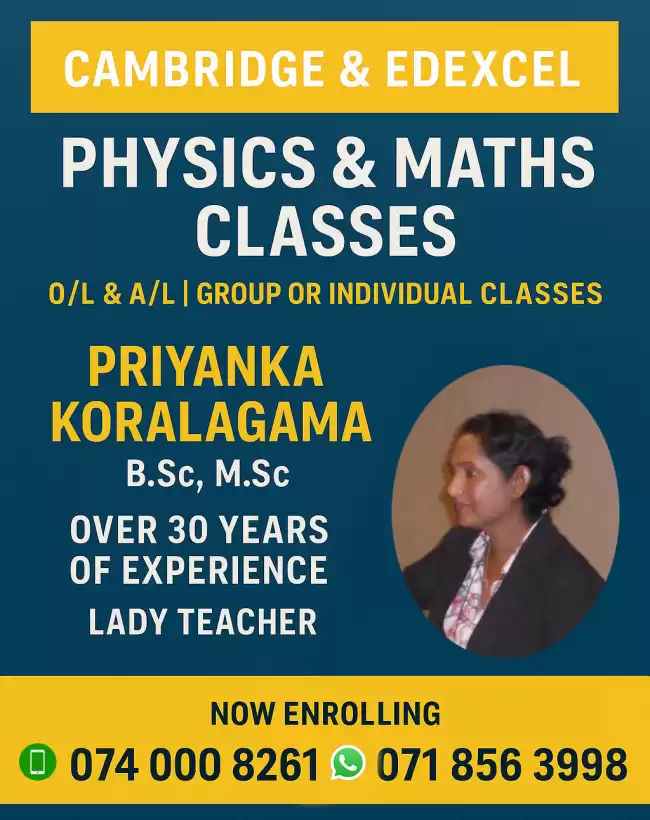 Edexcel Cambridge physics & Maths Classes
