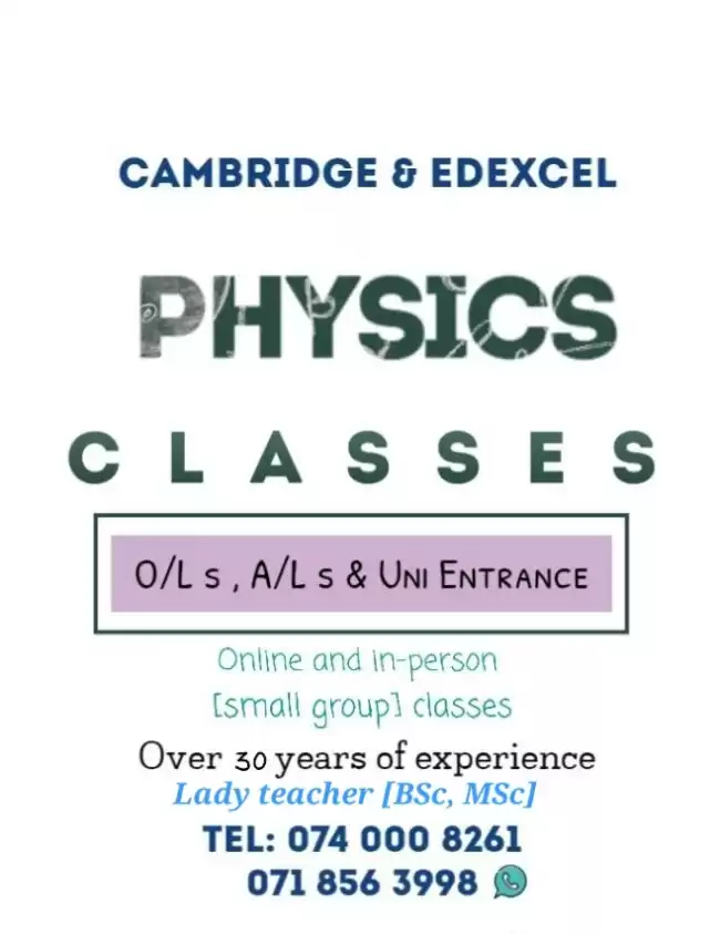 Edexcel Cambridge physics, Maths OL AL