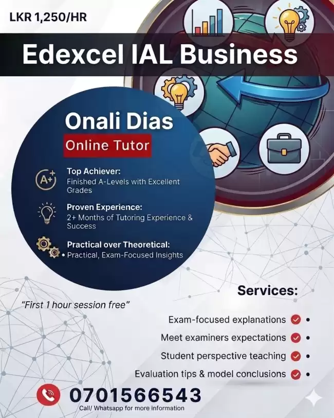 Edexcel IAL Business