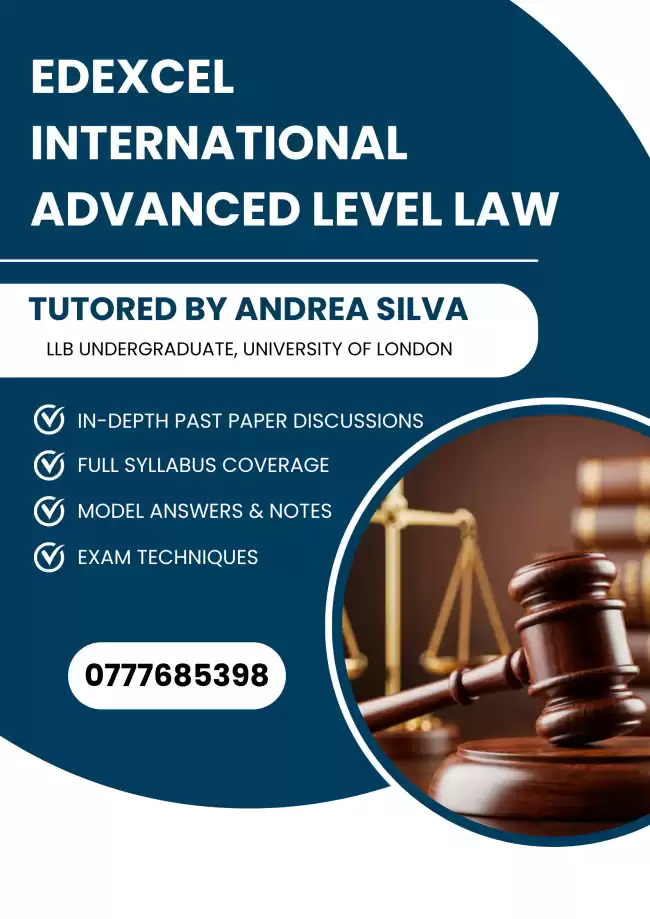 Edexcel IAL Law Classes