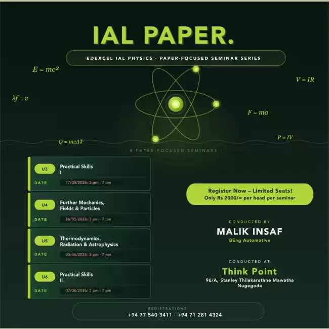 Edexcel IAL Physics — Paper-Focused Seminar Series