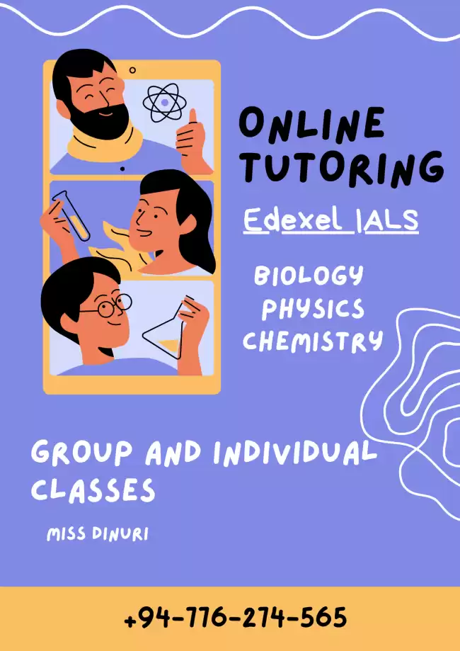 Edexcel IALs / AS / A2 Tuition Classes