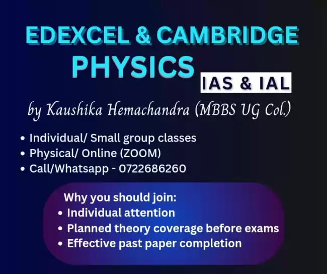 EDEXCEL IAS IAL PHYSICS