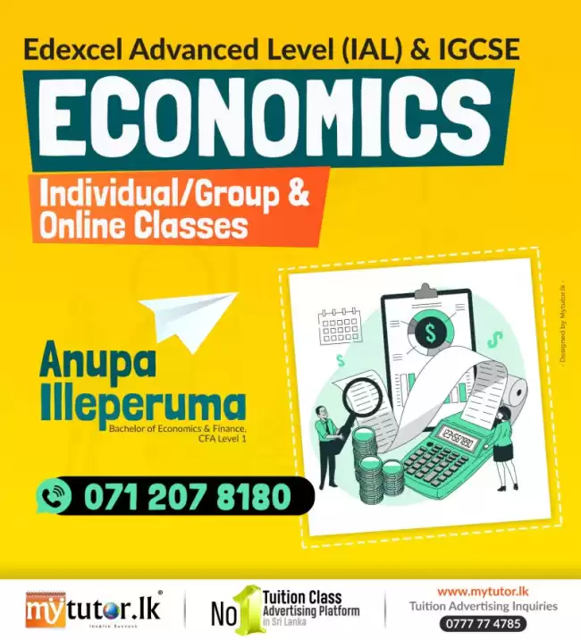 Edexcel IGCSE and Advanced Level Economics