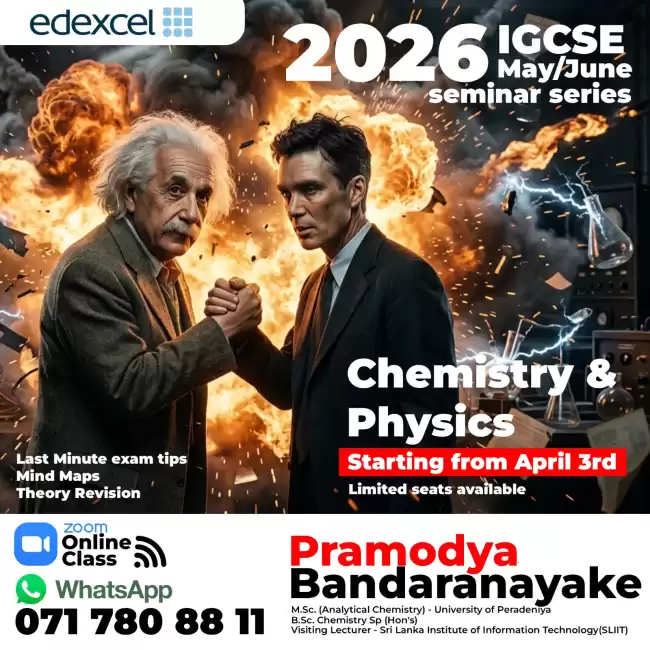 Edexcel IGCSE Chemistry and Physics 📚