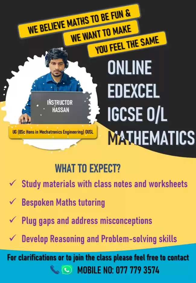 Edexcel IGCSE O/L Mathematics