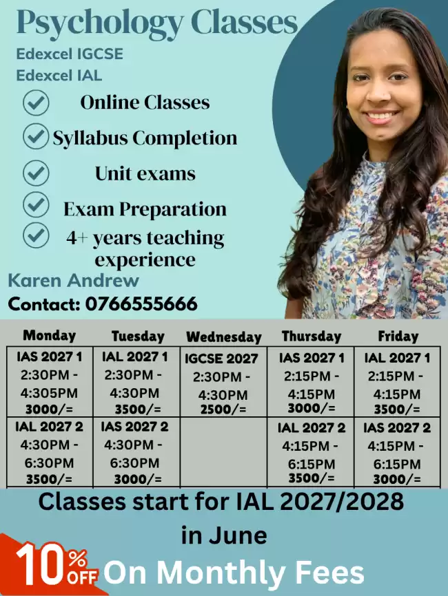 Edexcel Psychology Classes