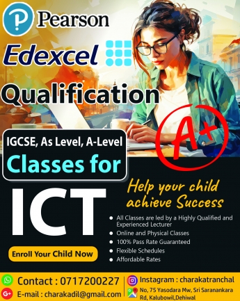Edexcel Qualification IGCSE, As Level and A-Level ICT Classes