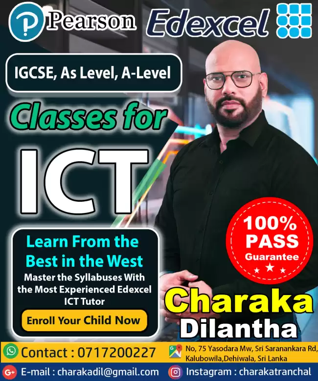 Edexcel Qualification IGCSE, As Level and A-Level ICT Classes