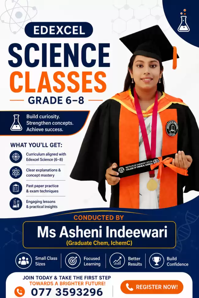 Edexcel Science Grade 6 - 8 S