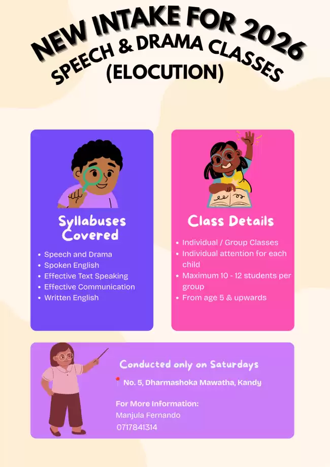 Elocution Classes