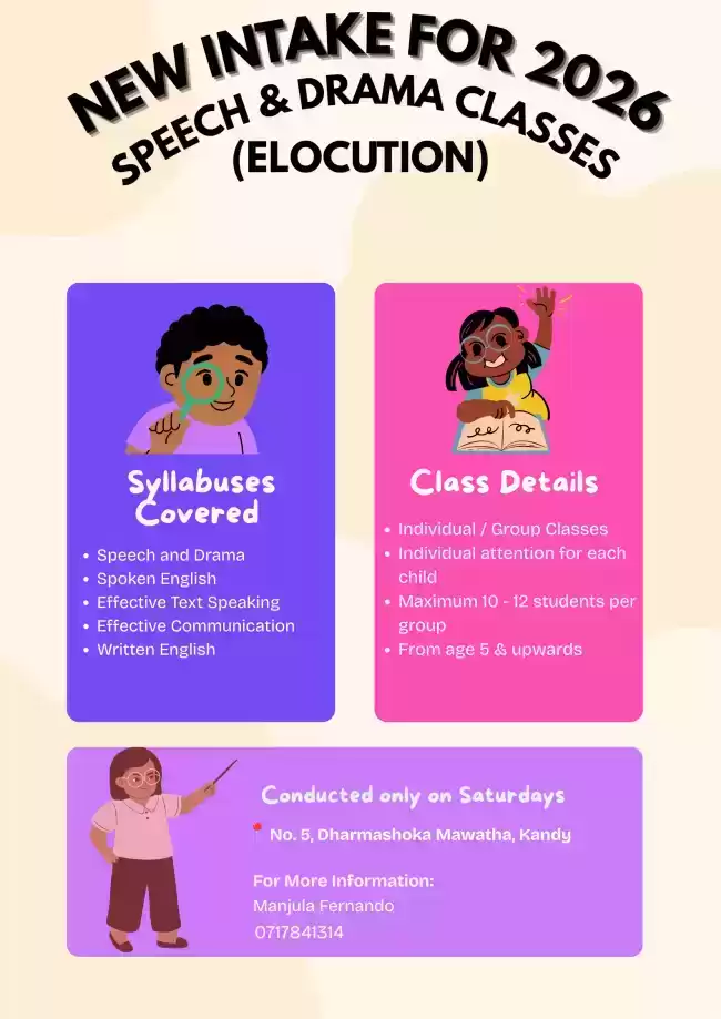 Elocution Classes