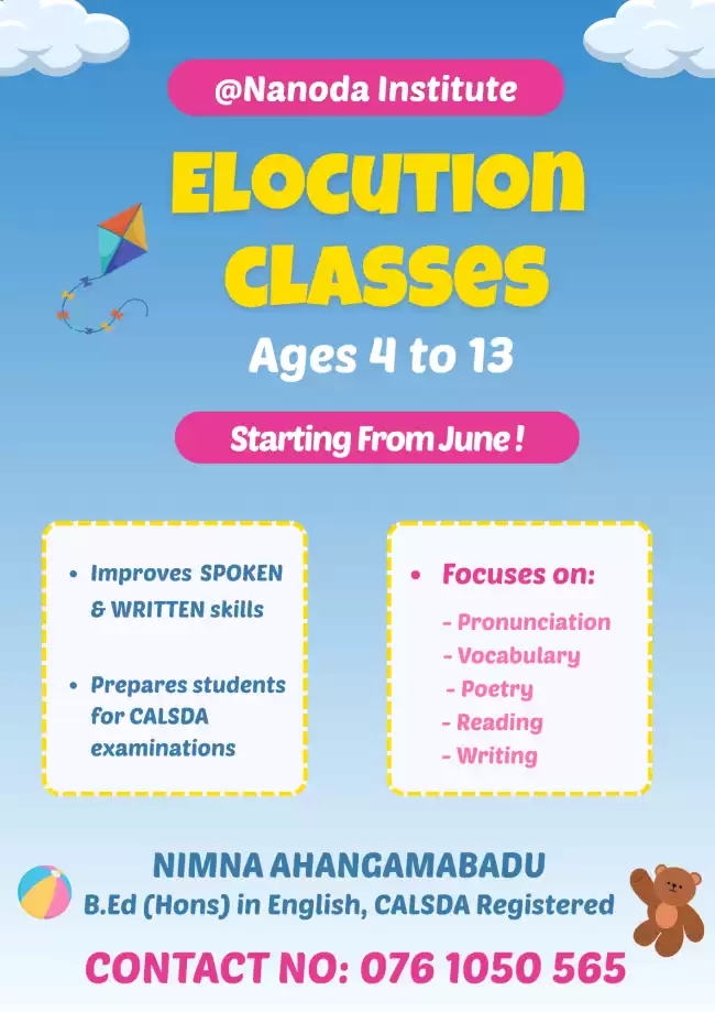 Elocution Classes