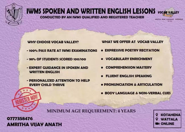 ELOCUTION CLASSSES