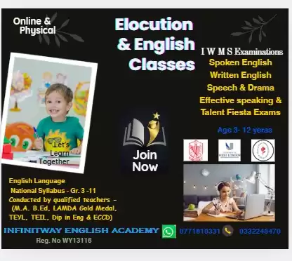 Elocution & English Classes