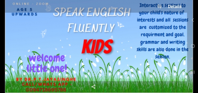 ELOCUTION  FOR KIDS AGE 5 TO 18