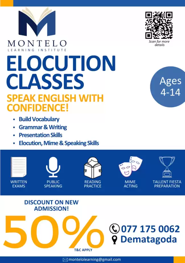 English and Elocution classes